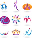 Collection of human logos