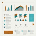 Collection of infographics elements.