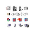Collection of Information technology Icon, Symbols