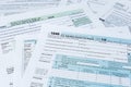 IRS Tax Forms Royalty Free Stock Photo