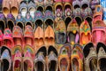 Collection of Jutti traditional shoes of Rajasthan, India