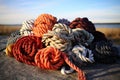 a collection of knots and rope techniques for outdoor use