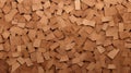 Abstract Cork Wall Texture With Repetitive Shapes And Subtle Surface Decoration