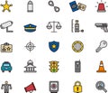 Collection of Law and Justice Icons