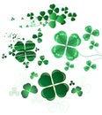 Collection of leaf clover