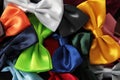 Collection luxury tie bow Royalty Free Stock Photo