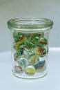 Collection Of Marbles Royalty Free Stock Photo