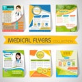 Collection of Medical Flyers, Templates and Banners.
