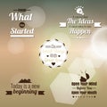 collection of motivational quotes. Vector illustration decorative background design Royalty Free Stock Photo