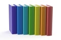 Collection of multicolored books
