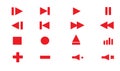 Collection of multimedia symbols