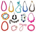 Collection of necklaces