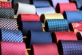 Collection of neckties for sale