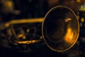 Collection of old instruments - trumpet