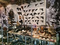 Collection of old weapons and military ammunition in small museum in Latvian village of Aglona in May 2022