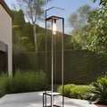 13 A collection of outdoor floor lamps or lanterns for added ambiance and style1, Generative AI