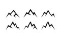 Mountain Silhouette Clip art vector Royalty Free Stock Photo