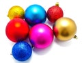 Collection of photos perfect colors christmas balls