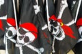Pirate flags Royalty Free Stock Photo