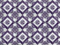 Collection of purple patterns tiles Royalty Free Stock Photo