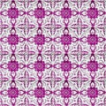 Collection of purple patterns tiles Royalty Free Stock Photo