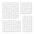 Collection of puzzle templates