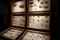 Collection of rare beetles from different countries at Expo Center