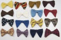 Collection Of Retro Bow Ties Royalty Free Stock Photo