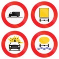 Collection of Road Signs Used in Belgium