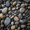 Assorted Rocks Scattered on the Ground Royalty Free Stock Photo