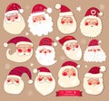 Collection of Santa Clauses