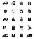 Collection Shopping Icons.