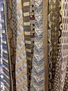 Collection of silk neckties