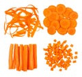 Collection of slices of carrot