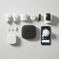 A collection of smart home devices Royalty Free Stock Photo