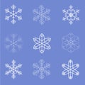 Collection of Snow Flakes