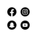 Social media icons social media logo