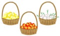 Collection.Soran is a rich harvest. In a beautiful wicker basket fresh peppers, onions, tomatoes. Vegetables are needed for