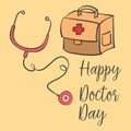 Collection stock card style doctor day