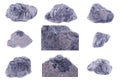 Collection of stone mineral Serpentine Royalty Free Stock Photo