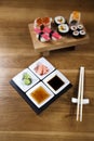 Collection of sushi Royalty Free Stock Photo