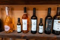 collection of Takar brand wines from the traditional Areni grape variety in Armenia