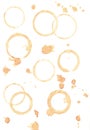 Coffee stains Royalty Free Stock Photo