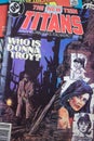 A collection of Teen Titans superhero comic books produced by DC Comics