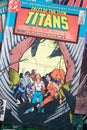 A collection of Teen Titans superhero comic books produced by DC Comics