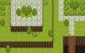 Medieval Village Top Down Game Tileset