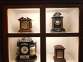 Collection of traditional vintage clock