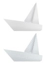 Origami ships Royalty Free Stock Photo