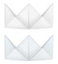 Origami ships Royalty Free Stock Photo