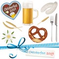 collection Oktoberfest objects 2019